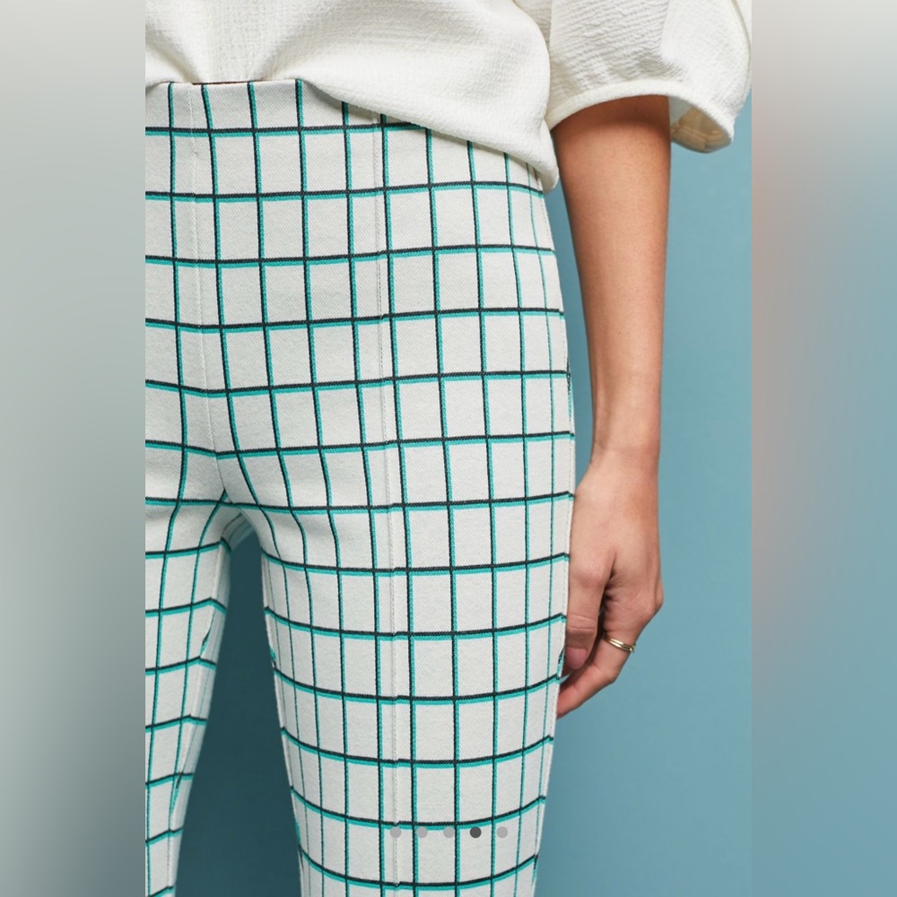 Anthropologie The Essential Cropped Flare Trousers - Picture 5 of 11